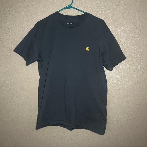 Carhartt Men's Blue Classic T-Shirt Short Sleeve - Picture 1 of 4